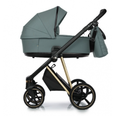 Коляска 2 в 1 Roan Ivi Pine Green Gold R-I-PG