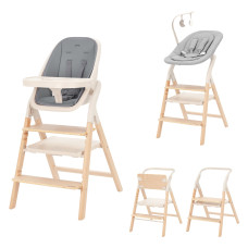 Стілець для годування CARRELLO Ergo CRL-16701 Carbon Grey /1/ 