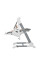 Стілець-гойдалка CARRELLO Cascata CRL-10303/1 Space Grey/1/ MOQ