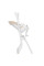 Стілець-гойдалка CARRELLO Triumph CRL-10302 Cream Beige сенсорна панель /1/ MOQ