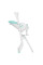 Стілець-гойдалка CARRELLO Triumph CRL-10302 Mint Green /1/ MOQ
