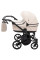 Коляска 2 в 1 для двійні Adamex Leo Duo Eco Latte (SA-7)