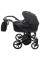 Коляска 2 в 1 для двійні Adamex Leo Duo Black (TК-53)