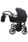 Коляска 2 в 1 для двійні Adamex Leo Duo Black (TК-53)