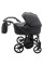 Коляска 2 в 1 для двійні Adamex Leo Duo Eco Black (SA-2)