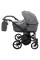 Коляска 2 в 1 для двійні Adamex Leo Duo Tip Graphite (TК-57)