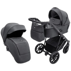 Коляска 2 в 1 Bair Vega Soft VS-04 coal графіт 