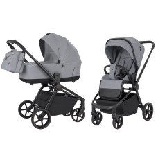 Коляска універсальна CARRELLO Epica CRL-8510 (2in1) Silver Grey /1/