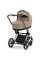 Коляска 2 в 1 Cybex Priam Cozy Beige (Chrome Brown)