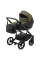 Коляска 2 в 1 Bair Kiwi Plus екошкіра BKP-1115 хакі-чорний