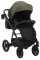 Коляска 2 в 1 Bair Kiwi Plus екошкіра BKP-1115 хакі-чорний