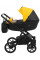 Коляска 2 в 1 Bair Kiwi Plus екошкіра BKP-6315 жовтий - чорний 