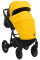 Коляска 2 в 1 Bair Kiwi Plus екошкіра BKP-6315 жовтий - чорний 