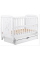 Ліжко Babyroom Умка DUMYO-3 маятник, ящик, відкидний бік бук білий 