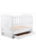 Ліжко Babyroom Умка DUMYO-3 маятник, ящик, відкидний бік бук білий 