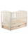 Ліжко Babyroom Умка DUMYO-3 маятник, ящик, відкидний бік бук слонова кістка 
