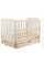Ліжко Babyroom Умка DUMYO-3 маятник, ящик, відкидний бік бук слонова кістка 