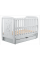 Ліжко Babyroom Умка DUMYO-3 маятник, ящик, відкидний бік бук сірий
