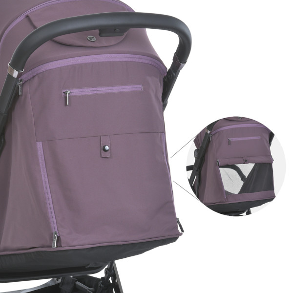 Коляска дитяча ME 1127-B BEYA Vintage Plum